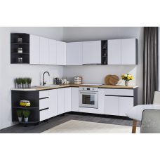 Bucătărie Astra Alb 2,50*2,40