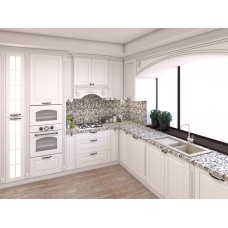 Bucătării la comandă din MDF și vopsite